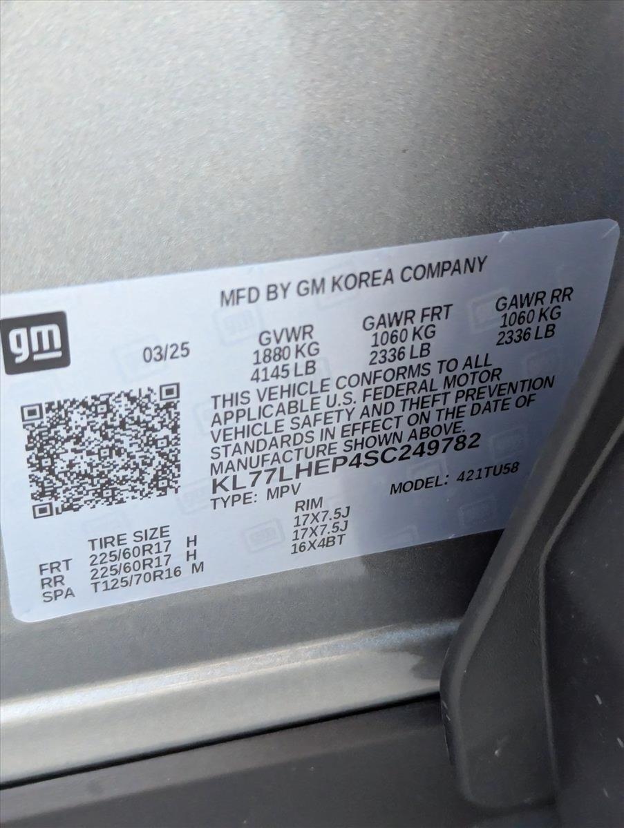 2025 Chevrolet Trax Vehicle Photo in MIAMI, FL 33134-2699