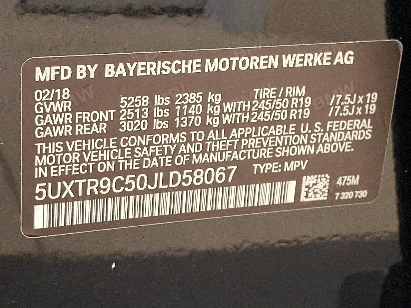 2018 BMW X3 xDrive30i Vehicle Photo in Lancaster, PA 17601