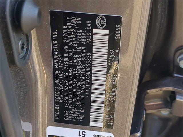 2022 Toyota Camry Vehicle Photo in COLLIERVILLE, TN 38017-9006