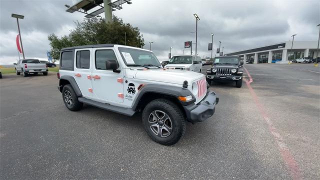 Used 2021 Jeep Wrangler Unlimited Sport S with VIN 1C4HJXDN8MW529682 for sale in Killeen, TX