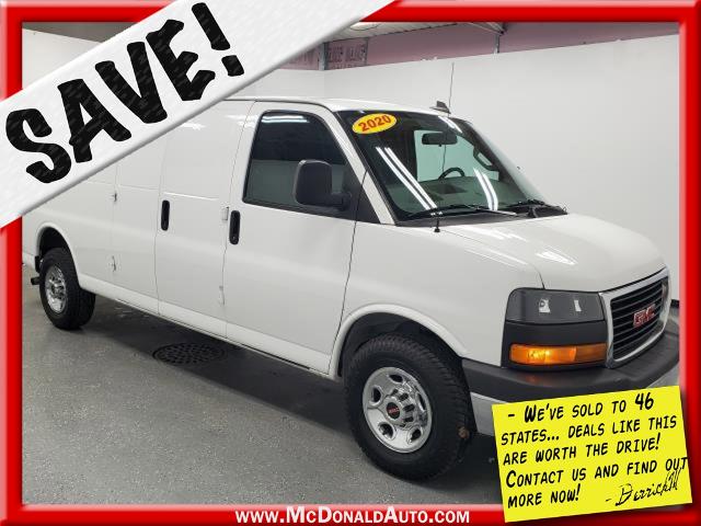 Used 2020 GMC Savana Cargo 1WT with VIN 1GTZ7HFP0L1210604 for sale in Saginaw, MI