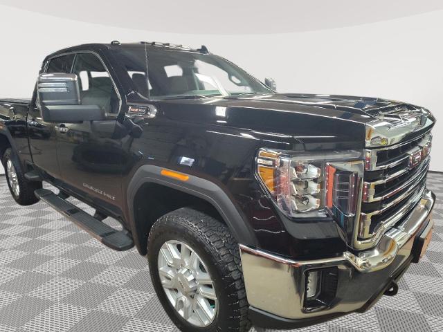 Used 2022 GMC Sierra 2500HD SLT with VIN 1GT59NE71NF139444 for sale in Crookston, Minnesota