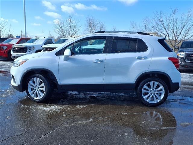 Used 2018 Chevrolet Trax Premier with VIN 3GNCJRSB3JL257436 for sale in Avon, OH