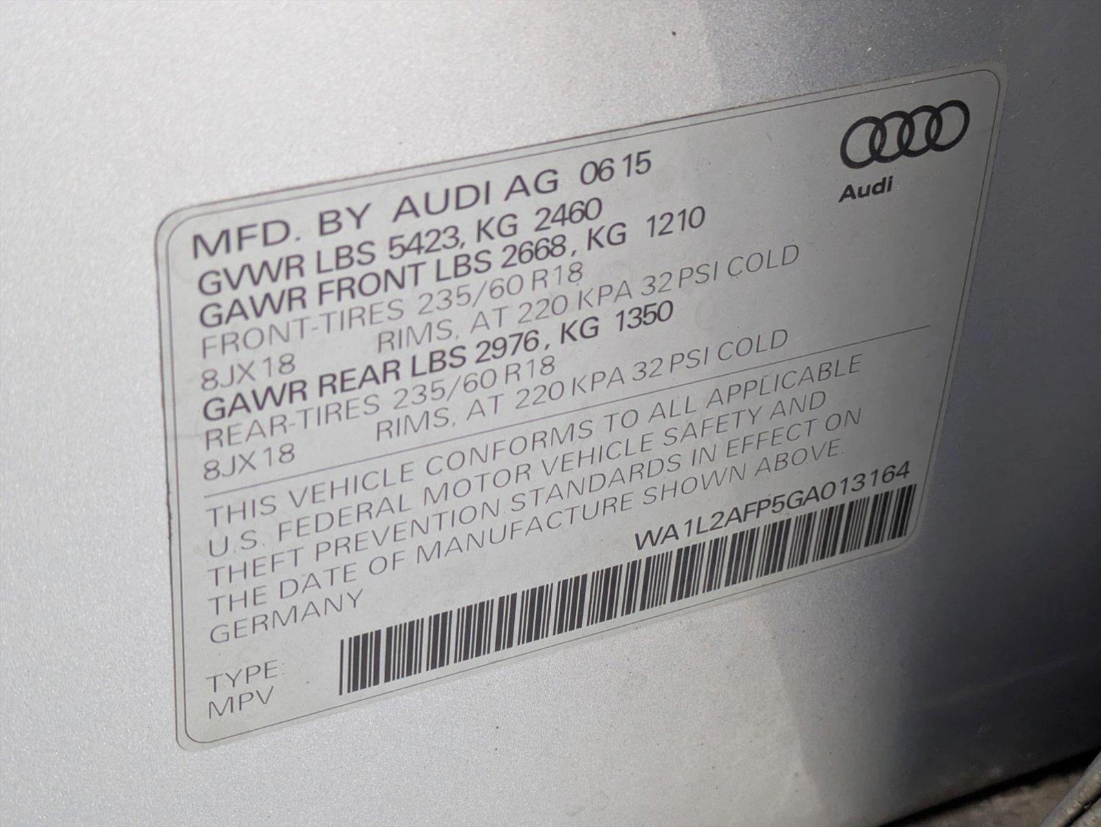 2016 Audi Q5 Vehicle Photo in Tustin, CA 92782