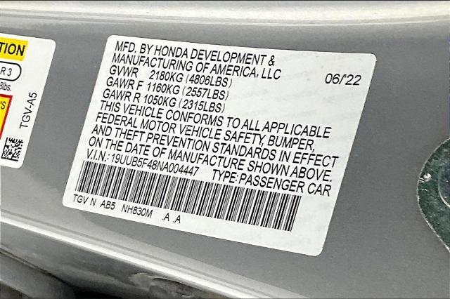 2022 Acura TLX Vehicle Photo in Grapevine, TX 76051