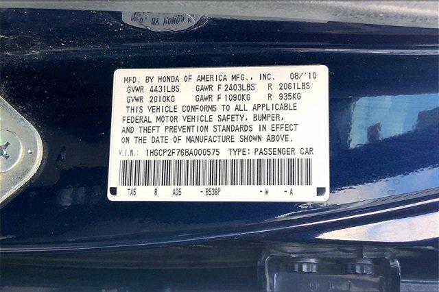 2011 Honda Accord Sdn Vehicle Photo in INDEPENDENCE, MO 64055-1377
