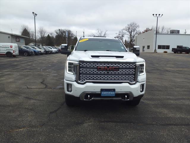 Certified 2021 GMC Sierra 2500 Denali HD Denali with VIN 1GT49RE72MF278872 for sale in Freeport, IL