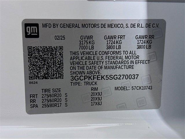 2025 Chevrolet Silverado 1500 Vehicle Photo in PUYALLUP, WA 98371-4149