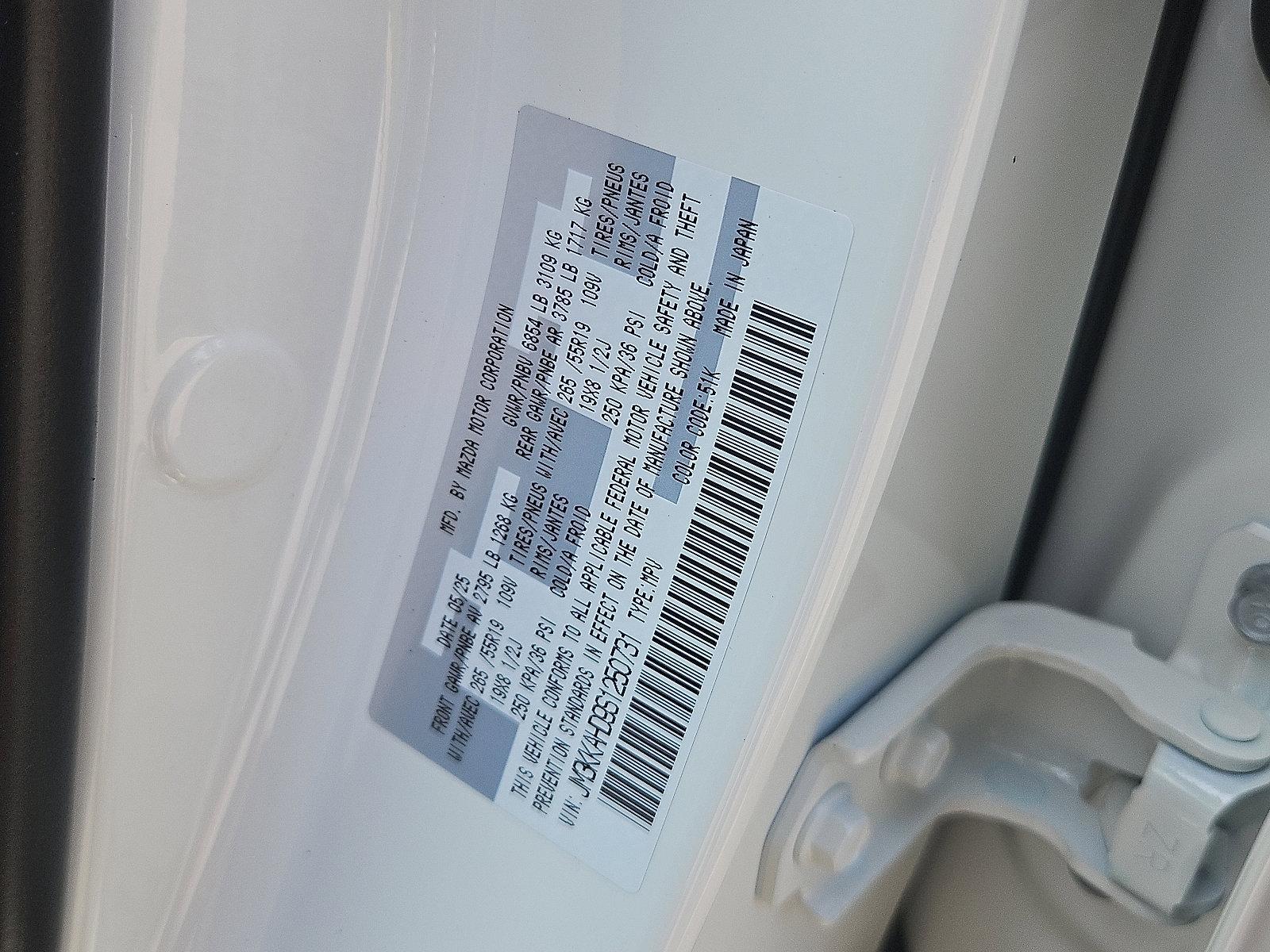 2025 Mazda CX-90 Vehicle Photo in Trevose, PA 19053
