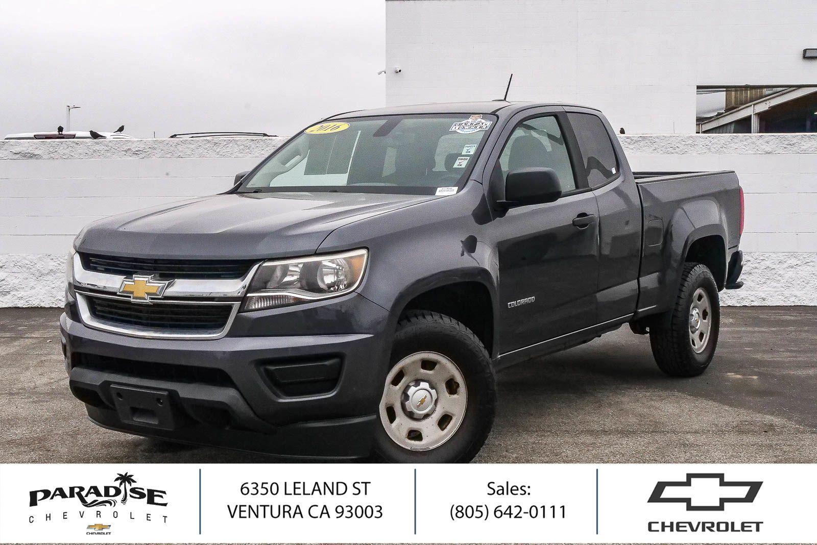 2016 Chevrolet Colorado Work Truck Extended Cab LB RWD