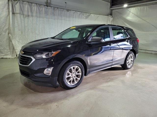 Used 2021 Chevrolet Equinox LS with VIN 2GNAXFEV1M6142708 for sale in Pinconning, MI