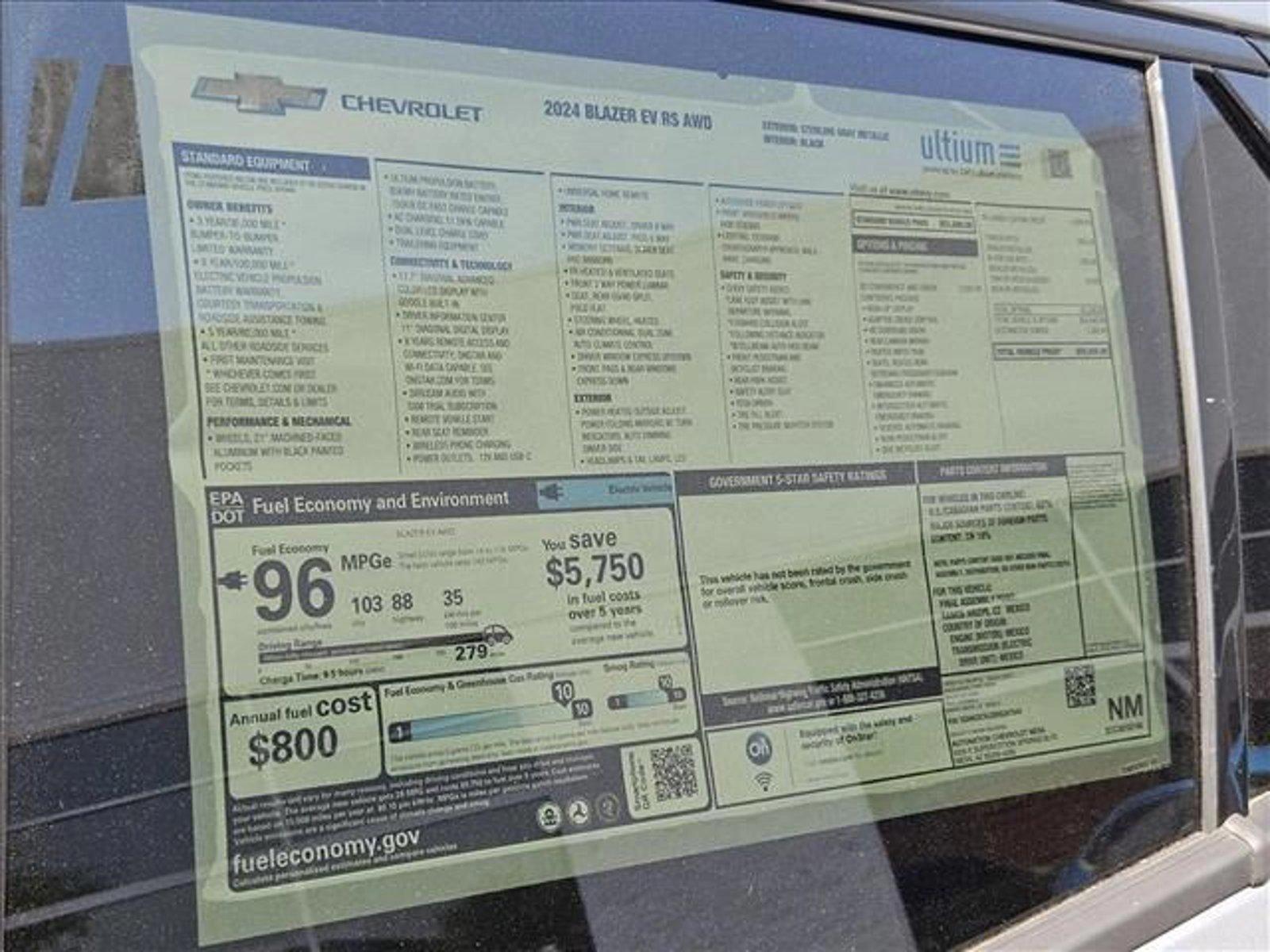 2024 Chevrolet Blazer EV Vehicle Photo in MESA, AZ 85206-4395