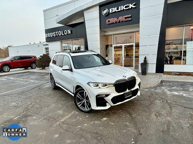 Used 2022 BMW X7 M50i with VIN 5UXCX6C05N9J61114 for sale in Mystic, CT