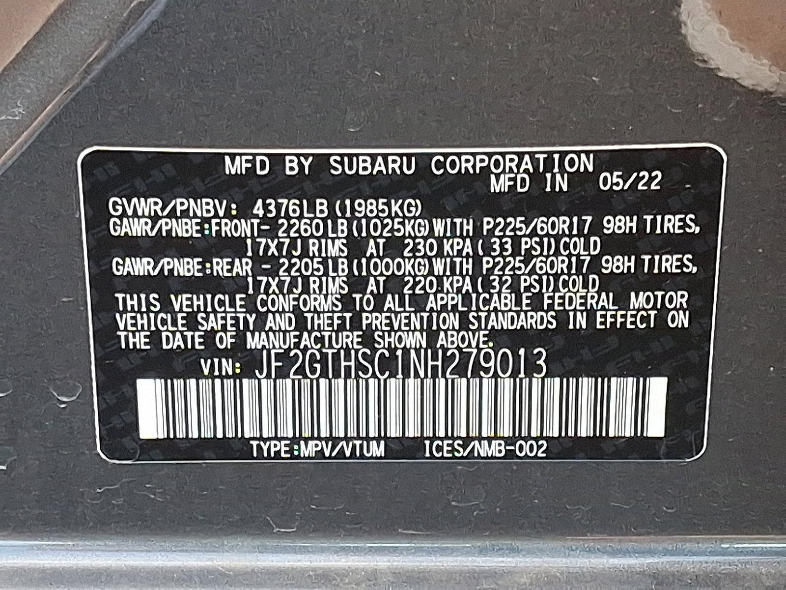 2022 Subaru Crosstrek Vehicle Photo in Easton, PA 18045