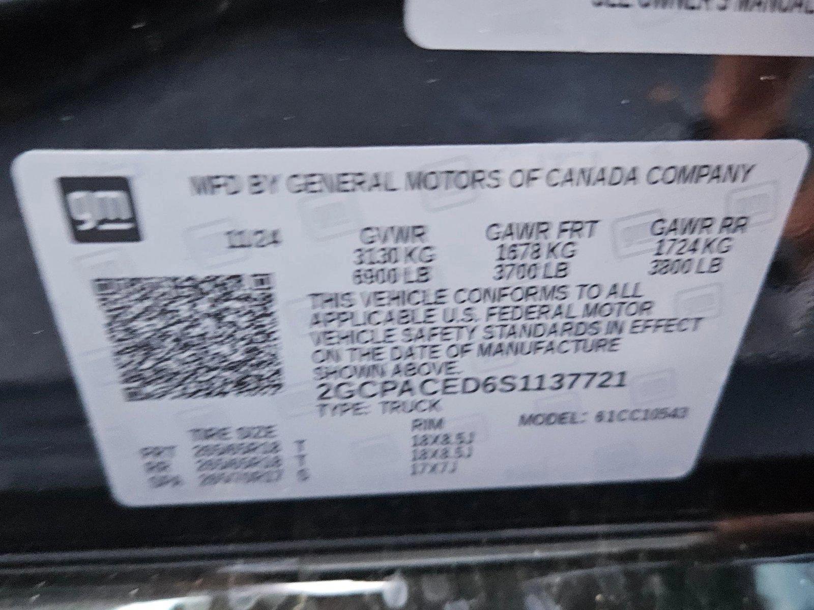 2025 Chevrolet Silverado 1500 Vehicle Photo in GREENACRES, FL 33463-3207