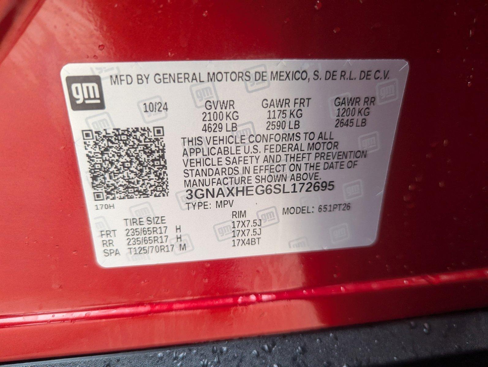 2025 Chevrolet Equinox Vehicle Photo in CORPUS CHRISTI, TX 78412-4902