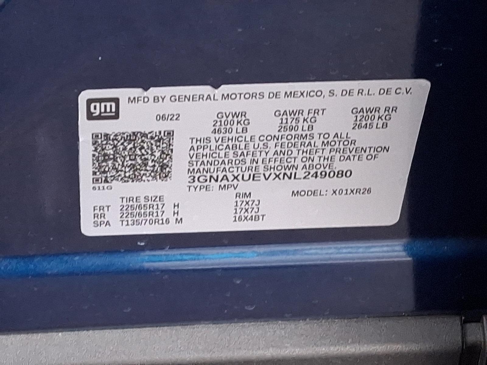 2022 Chevrolet Equinox Vehicle Photo in Harrisburg, PA 17111