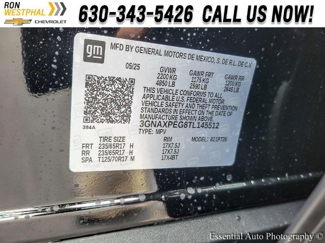 2026 Chevrolet Equinox Vehicle Photo in AURORA, IL 60503-9326
