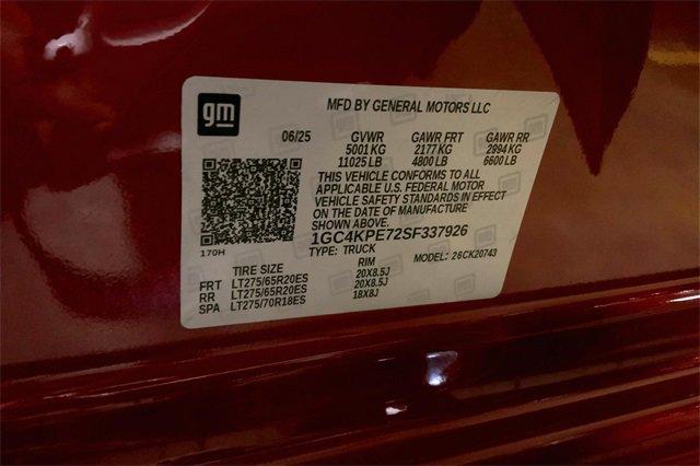 2025 Chevrolet Silverado 2500 HD Vehicle Photo in KANSAS CITY, MO 64114-4502