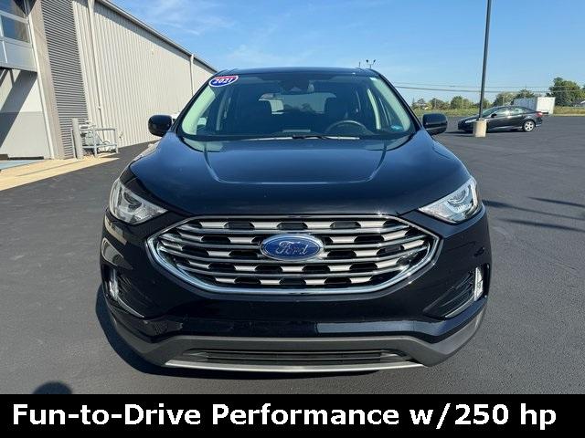 Used 2021 Ford Edge SEL with VIN 2FMPK4J92MBA00949 for sale in Bryan, OH