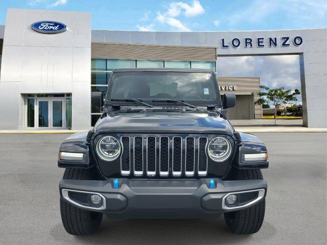 Used 2022 Jeep Wrangler Unlimited Sahara 4XE with VIN 1C4JJXP69NW214316 for sale in Homestead, FL