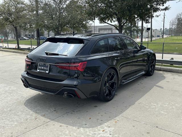 2025 Audi RS 6 Avant Vehicle Photo in HOUSTON, TX 77090