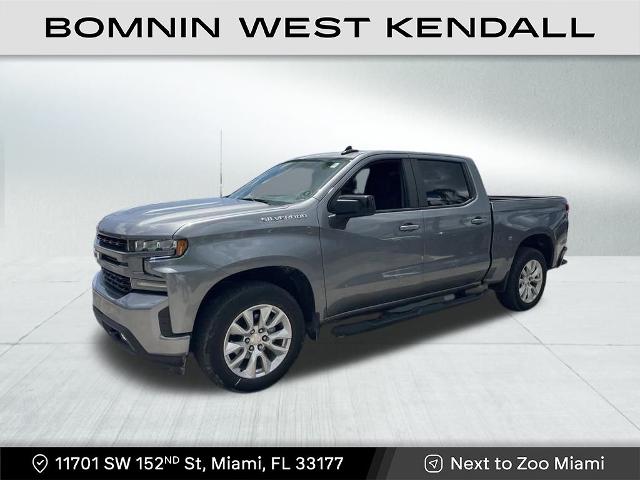 Used 2021 Chevrolet Silverado 1500 RST with VIN 1GCPWDEK7MZ412626 for sale in Miami, FL