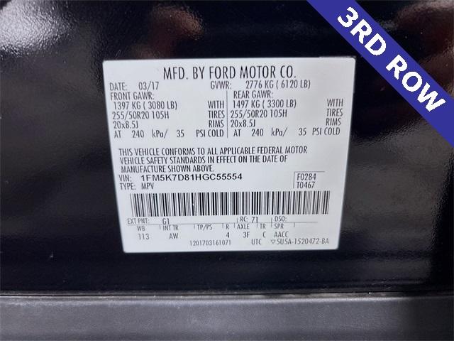 2017 Ford Explorer Vehicle Photo in Puyallup, WA 98371