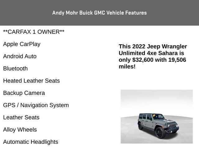 2022 Jeep Wrangler 4xe Vehicle Photo in Fishers, IN 46038