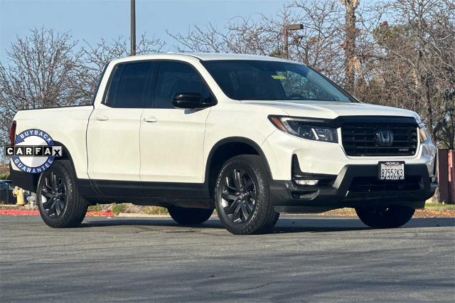 Used 2022 Honda Ridgeline Sport with VIN 5FPYK3F13NB006082 for sale in Vacaville, CA