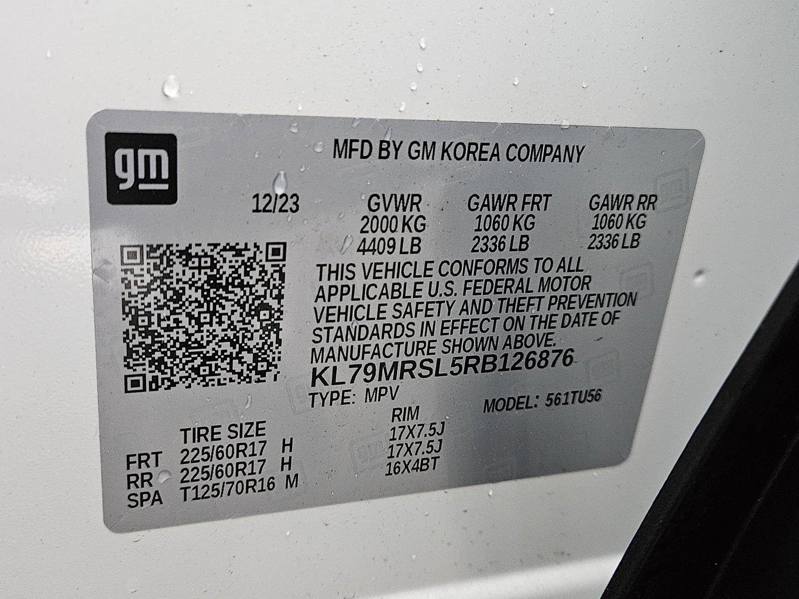 2024 Chevrolet Trailblazer Vehicle Photo in CORPUS CHRISTI, TX 78416-1100