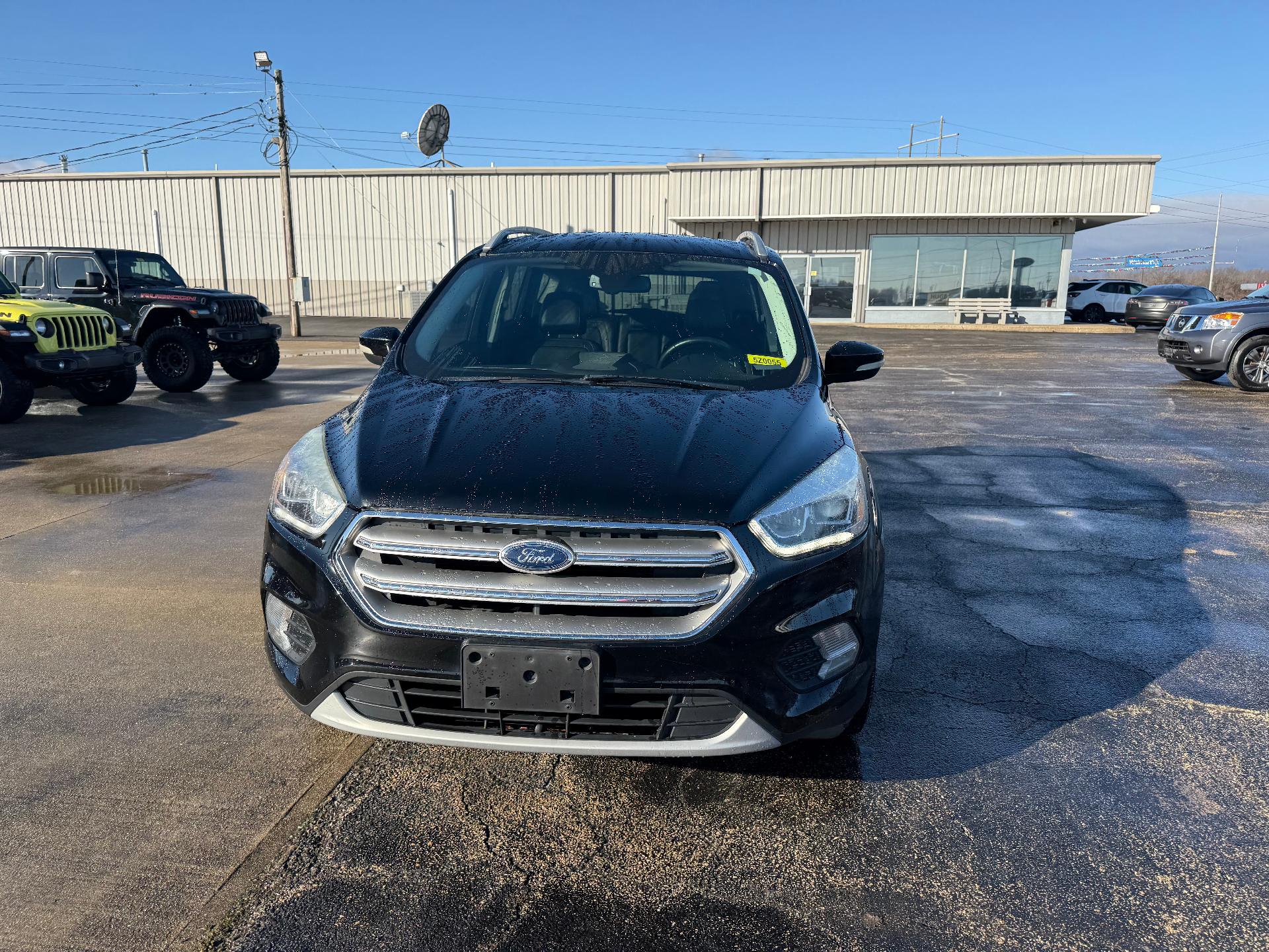 Used 2017 Ford Escape Titanium with VIN 1FMCU0JD5HUA78566 for sale in Salem, IL