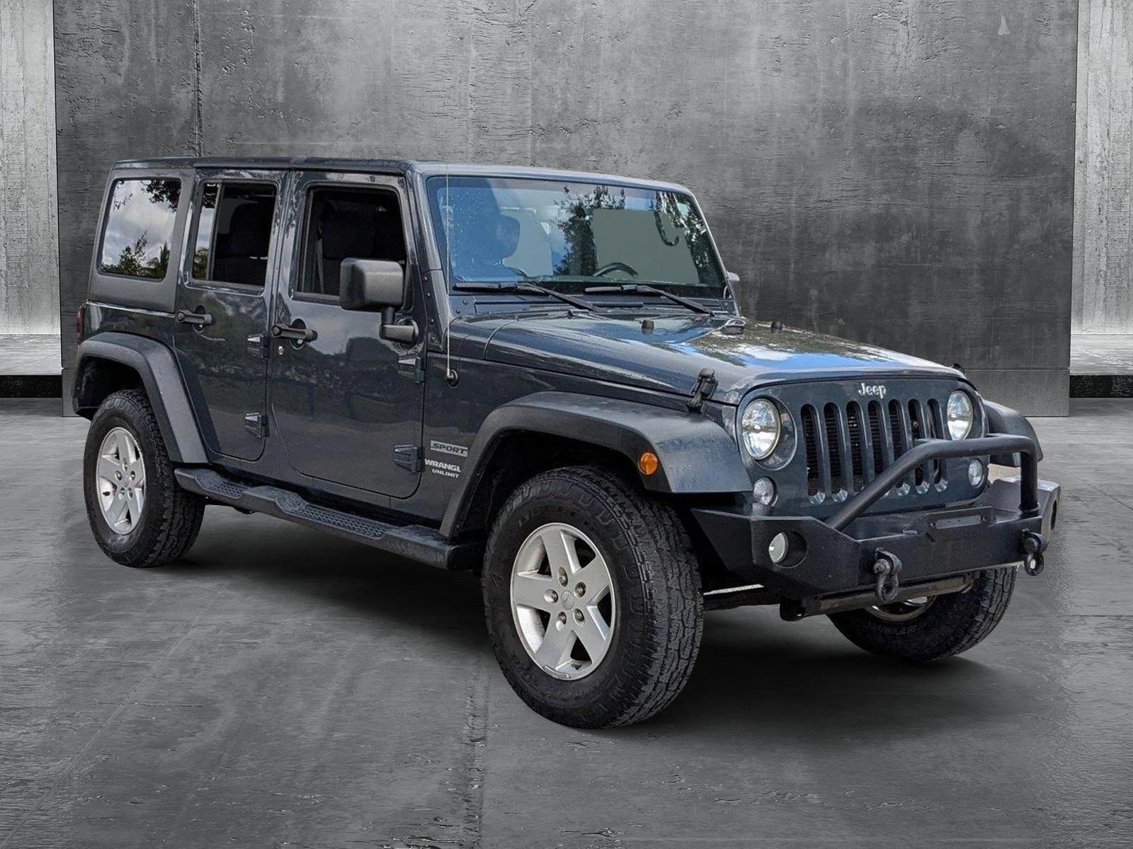 2017 Jeep Wrangler Unlimited Vehicle Photo in West Palm Beach, FL 33417