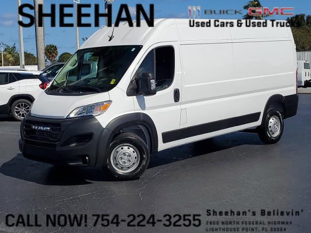 Used 2023 RAM ProMaster Cargo Van Base with VIN 3C6LRVDG8PE594255 for sale in Lighthouse Point, FL