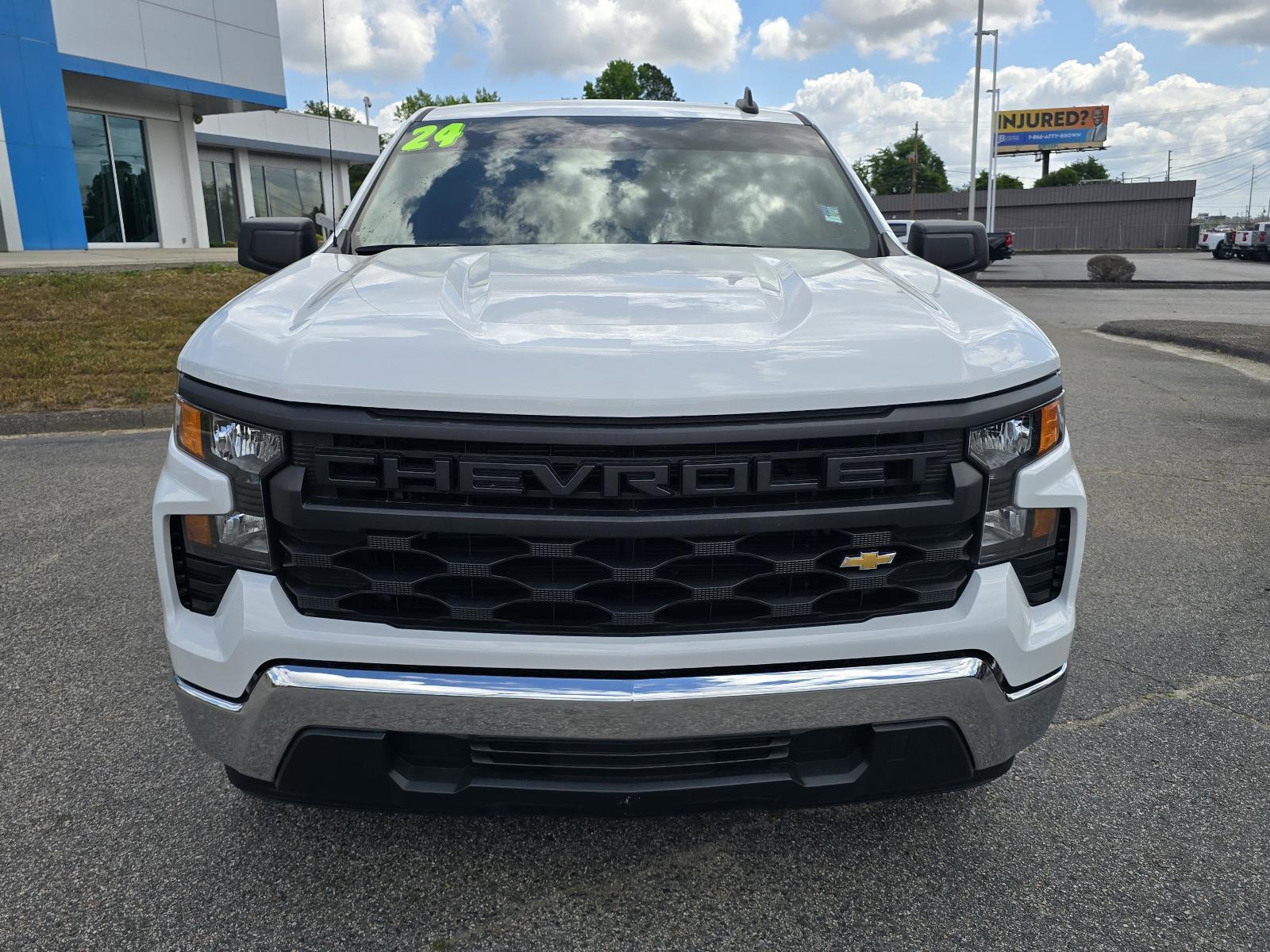 Used 2024 Chevrolet Silverado 1500 Work Truck with VIN 1GCPAAED6RZ107365 for sale in Augusta, GA