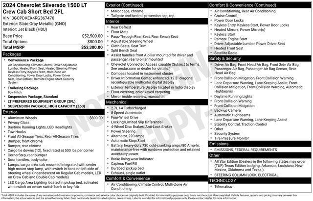 2024 Chevrolet Silverado 1500 Vehicle Photo in DANBURY, CT 06810-5034