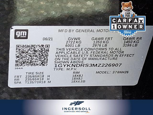 2021 Cadillac XT5 Vehicle Photo in WATERTOWN, CT 06795-3318