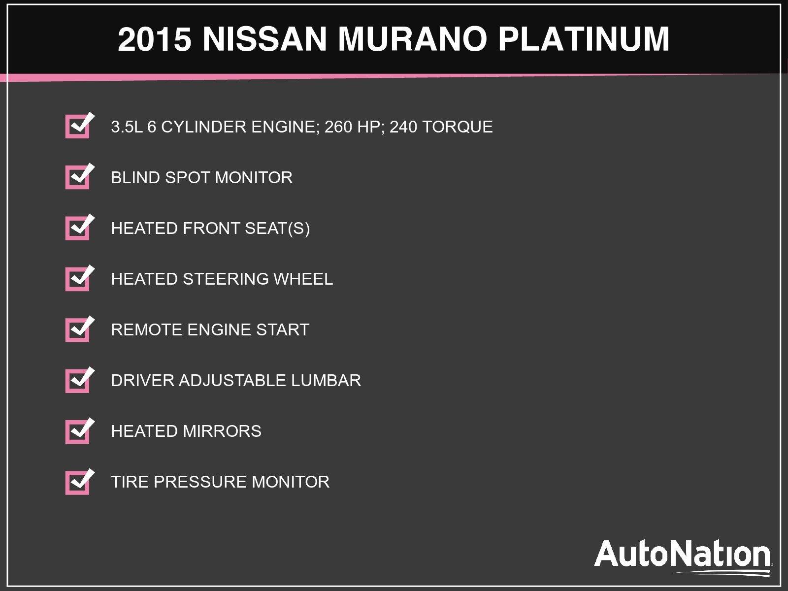 2015 Nissan Murano Vehicle Photo in Winter Park, FL 32792