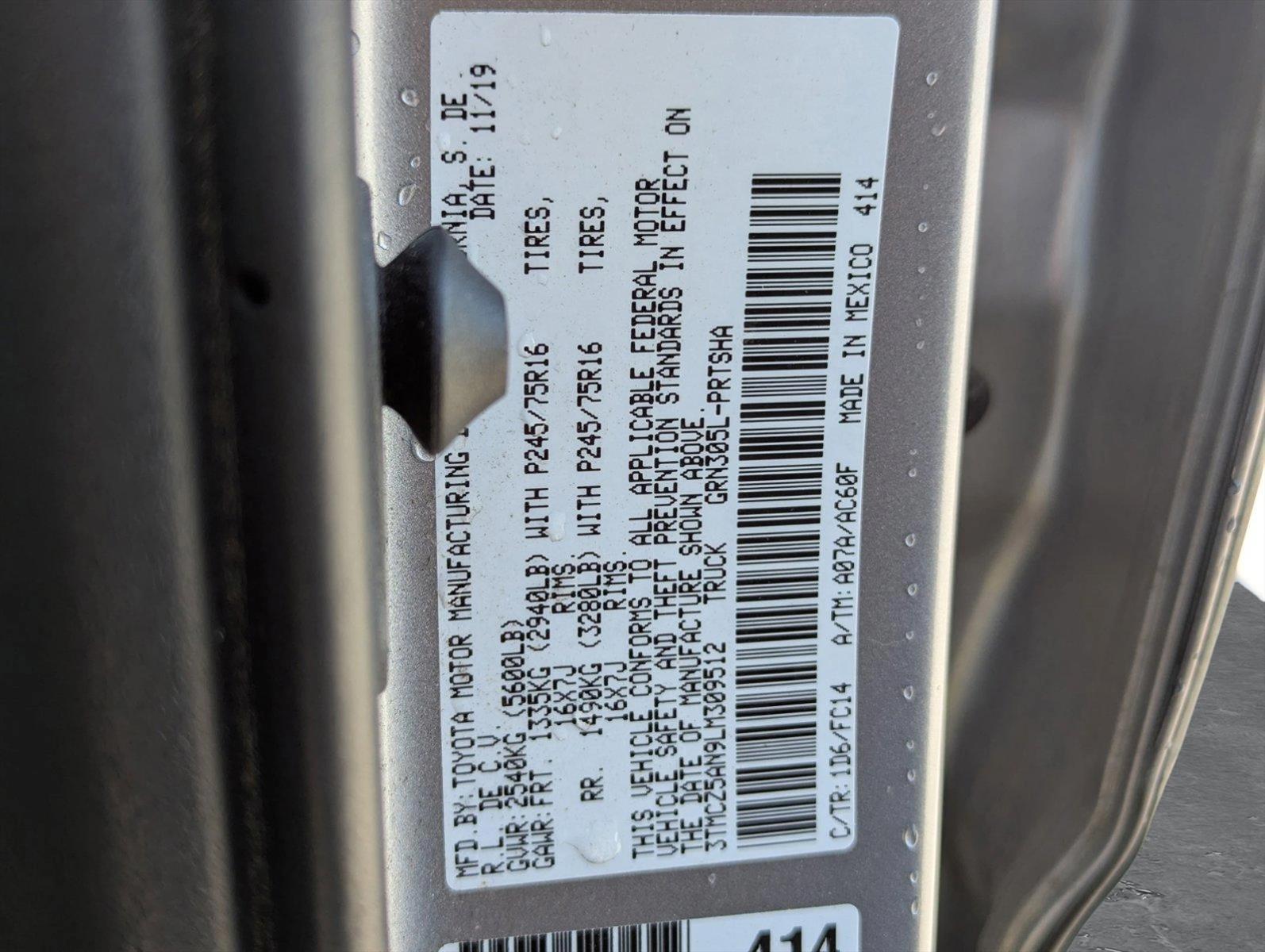 2020 Toyota Tacoma 4WD Vehicle Photo in Ft. Myers, FL 33907