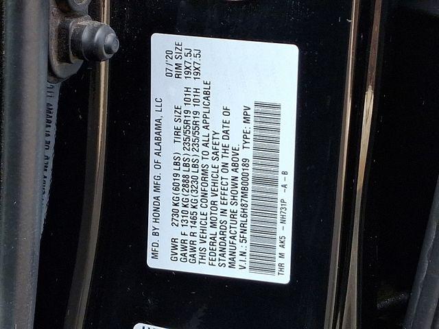 2021 Honda Odyssey Vehicle Photo in DANBURY, CT 06810-5034