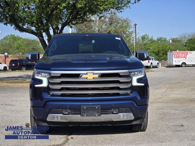 Certified 2022 Chevrolet Silverado 1500 High Country with VIN 1GCUDJED8NZ592967 for sale in Denton, TX