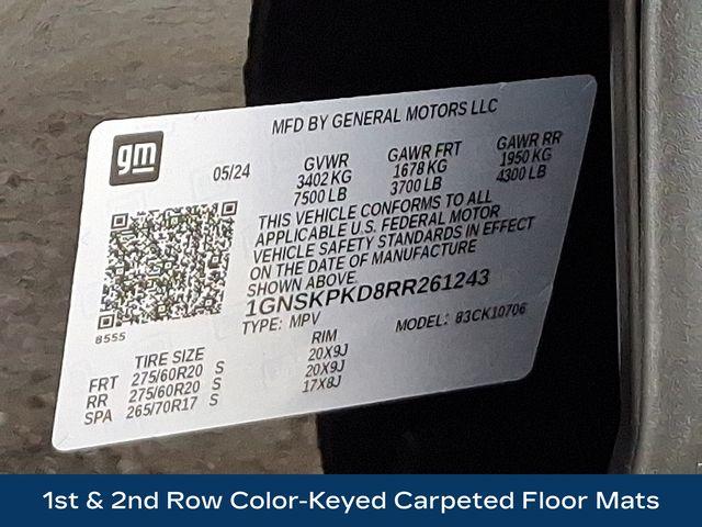 2024 Chevrolet Tahoe Vehicle Photo in PAWLING, NY 12564-3219
