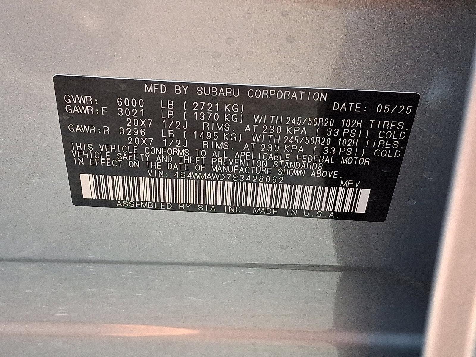 2025 Subaru Ascent Vehicle Photo in Harrisburg, PA 17111