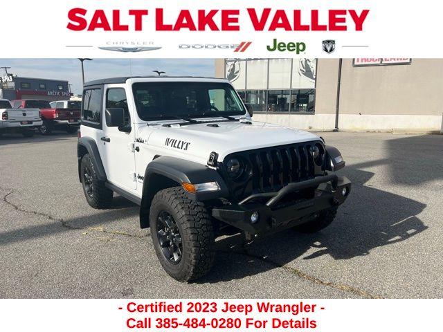 2023 Jeep Wrangler Vehicle Photo in Salt Lake City, UT 84115-2787