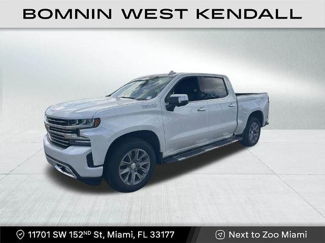 Used 2022 Chevrolet Silverado 1500 Limited High Country with VIN 3GCPWFED0NG174729 for sale in Miami, FL