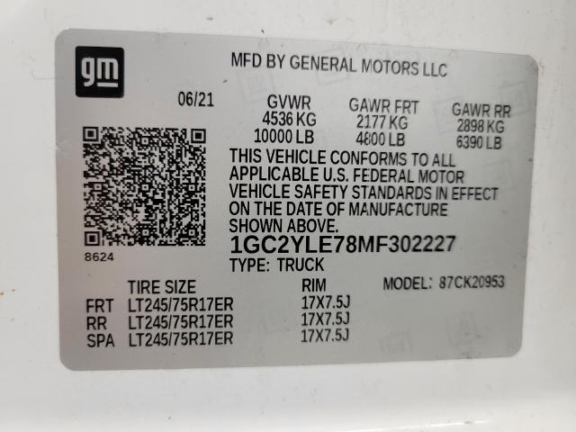 2021 Chevrolet Silverado 2500 HD Vehicle Photo in OSHKOSH, WI 54904-7811
