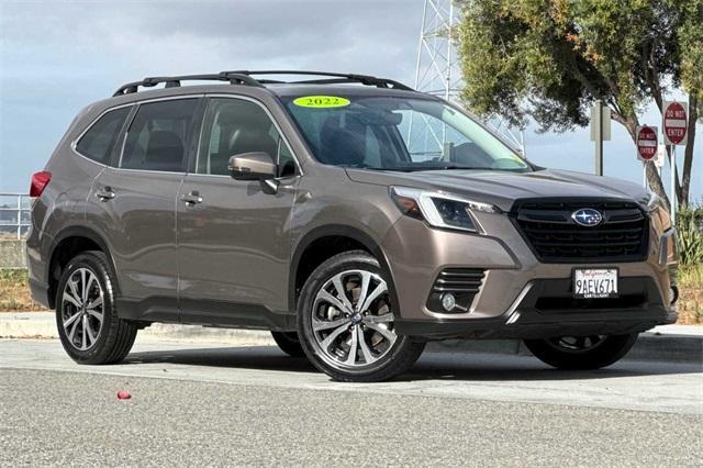 Used 2022 Subaru Forester Limited with VIN JF2SKAPC3NH403506 for sale in Redwood City, CA