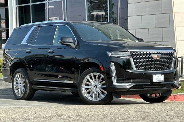 Certified 2021 Cadillac Escalade Premium Luxury with VIN 1GYS3BKL9MR337927 for sale in Torrance, CA