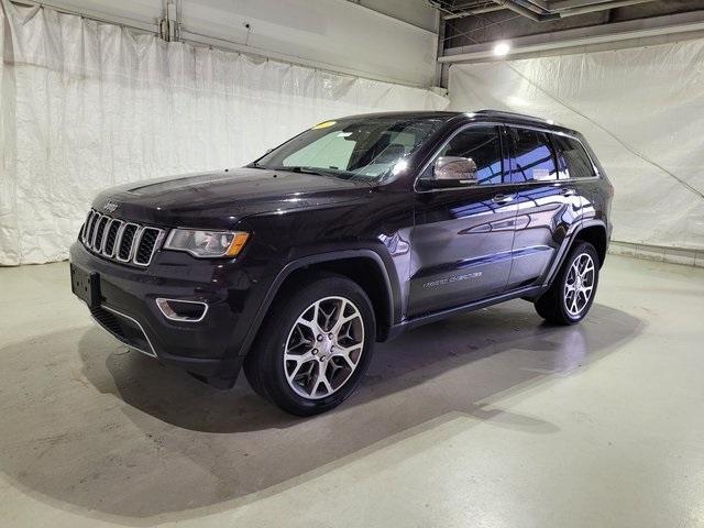 Used 2021 Jeep Grand Cherokee Limited with VIN 1C4RJFBG5MC518840 for sale in Pinconning, MI