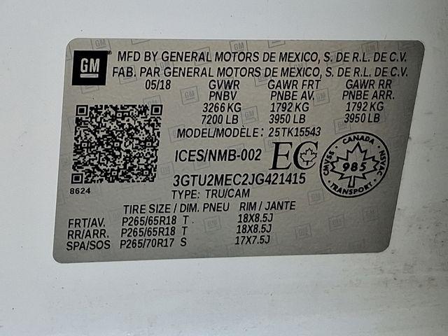 2018 GMC Sierra 1500 Vehicle Photo in DANBURY, CT 06810-5034